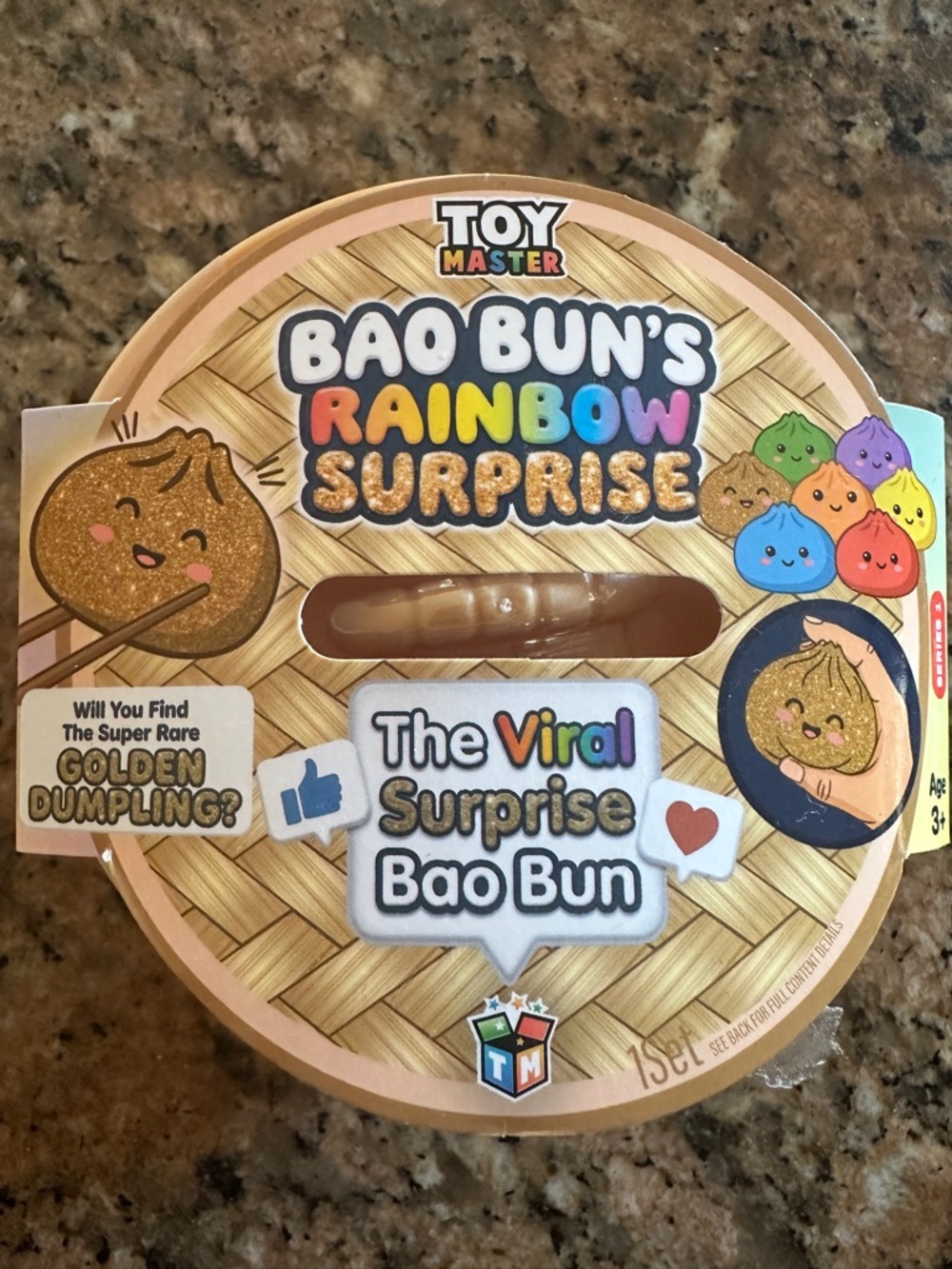 Bao Buns Rainbow Surprise Dumpling Squishy